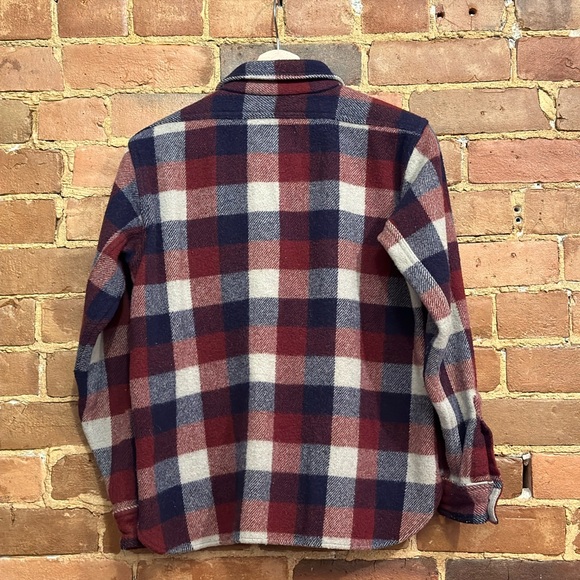 Vintage Bape Quarter-zip Flannel - Picture 4 of 8